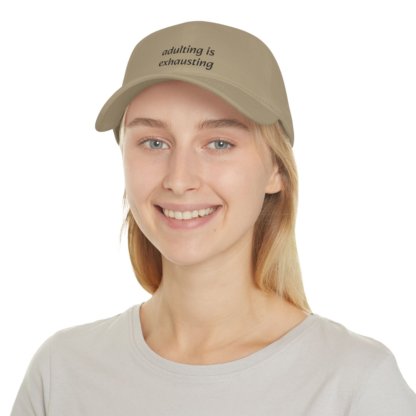 Adulting Is Exhausting Baseball Cap